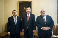 Přijetí arménského rektora na UK