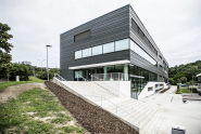 Slavnostní otevření nového  pavilonu IMPAKT v severní části trojského areálu Matematicko-fyzikální fakulty