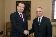 Návštěva velvyslance Albánské republiky Jeho Excelence Rizy Poda na Univerzitě Karlově v Praze