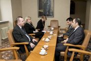 Setkání rektora UK prof. Tomáše Zimy s představitelem Íránské islámské republiky Chargé d’Affaires e.p. panem Alim Akbarou Jowkarou