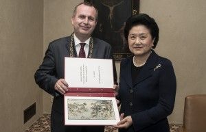 Jednání o vzniku Česko-čínského centra při UK